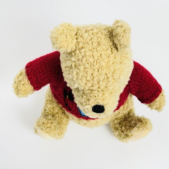 Vintage Pooh Plush Disney GUND Embroidered Honey Jar Stuffie Toy - Picture 11 of 11